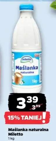 Maślanka naturalna