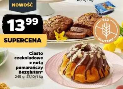 Ciasto czekoladowe z nutą pomarańczy Bezgluten