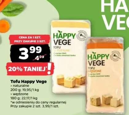 Tofu naturalne wędzone