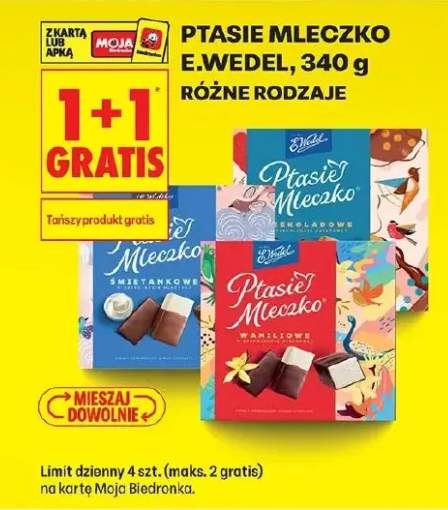 Ptasie mleczko różne rodzaje