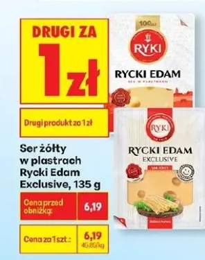 Ser żółty w plastrach Exclusive
