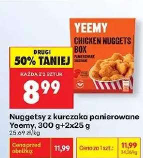 Nuggetsy z kurczaka panierowane
