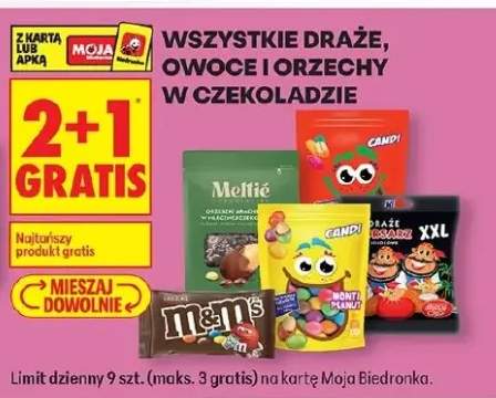 Draże Meltie w czekoladzie mlecznej z orzechami laskowymi