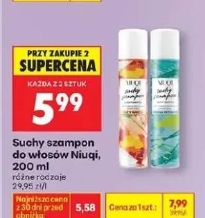 Suchy szampon do włosów różne rodzaje