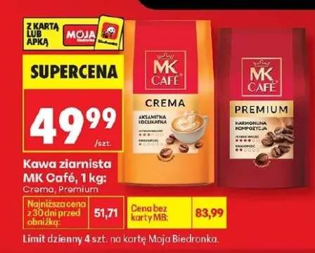 Kawa ziarnista Crema