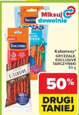 Kabanosy gryzdale, exclusive tarczyński