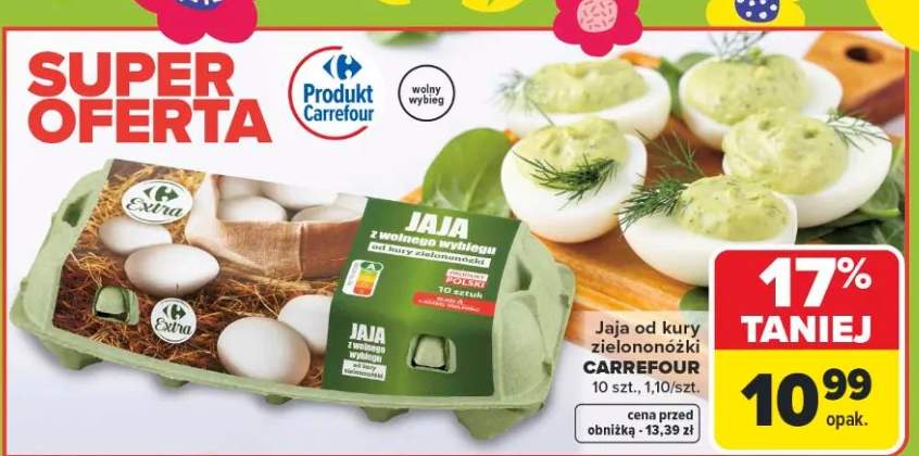 Jaja od kury zielononóżki