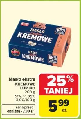 Masło ekstra KREMOWE
