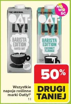 Napój roślinny owsiany Barista Edition