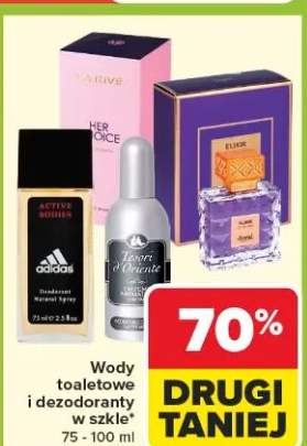 Wody toaletowe i dezodoranty w szkle