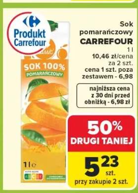 Sok pomarańczowy 100%