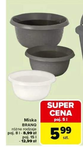 Miska Brano różne rodzaje