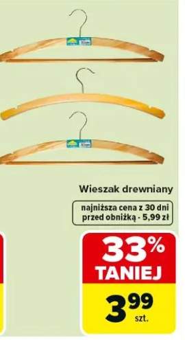Wieszak drewniany