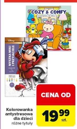 Kolorowanka antystresowa dla dzieci różne tytuły