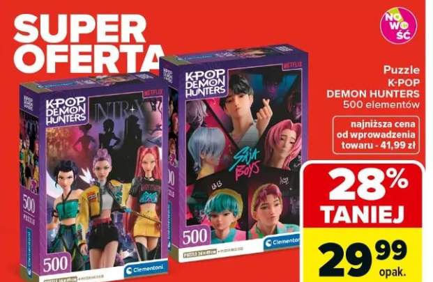 Puzzle K-POP DEMON HUNTERS 500 elementów