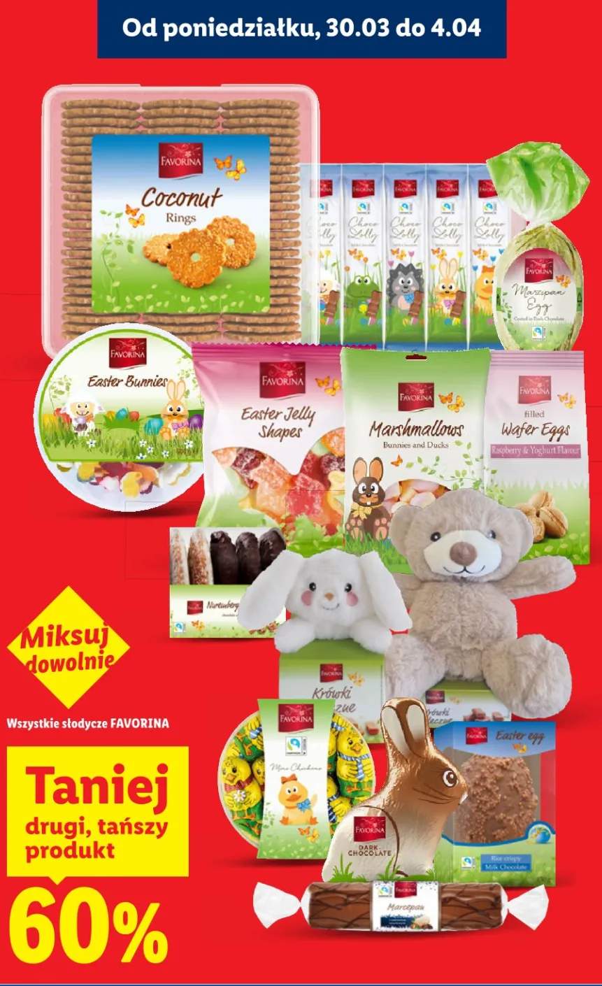 Słodycze Easter Bunnies