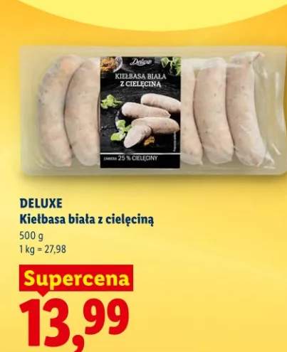 Kiełbasa biała z cielęciną