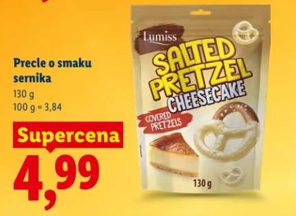 Precelki o smaku sernika