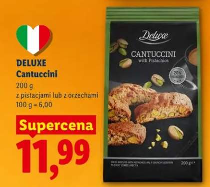 Cantuccini z pistacjami lub z orzechami