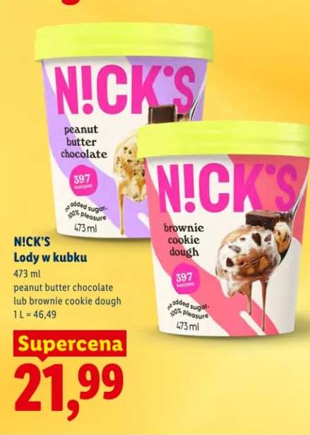 Lody w kubku brownie cookie dough