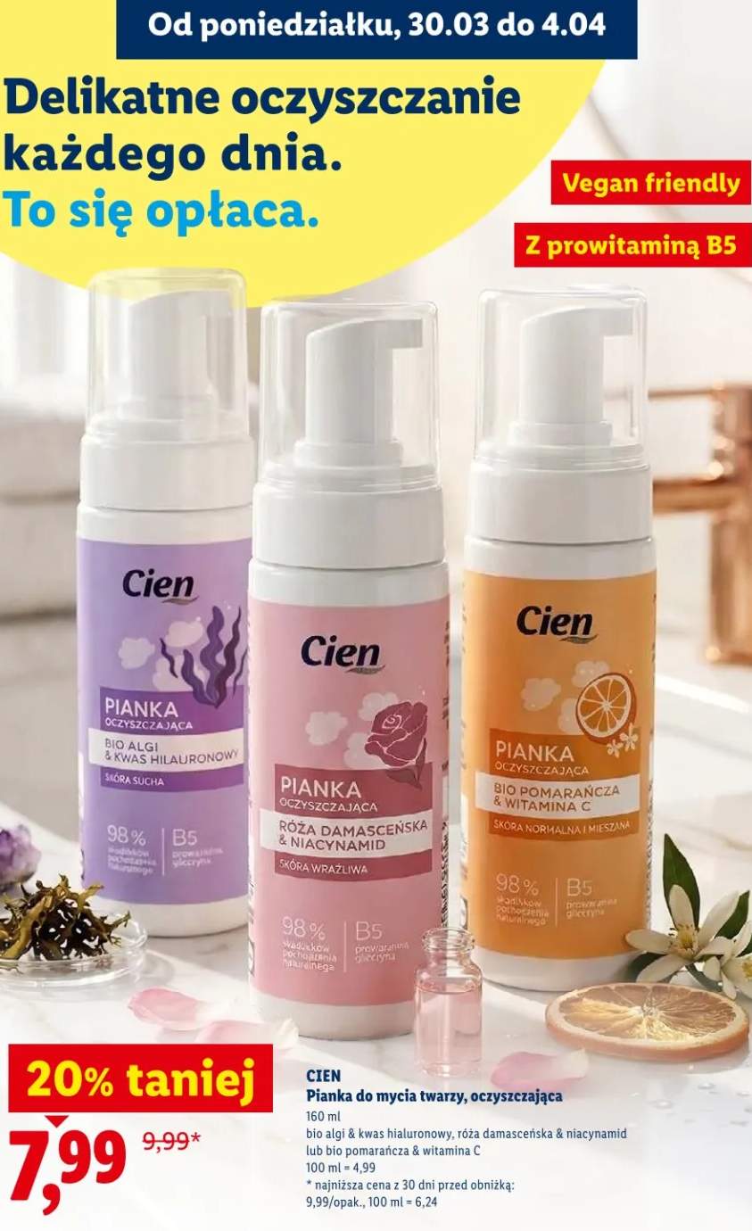 Pianka do mycia twarzy, oczyszczająca róża damasceńska & niacynamid