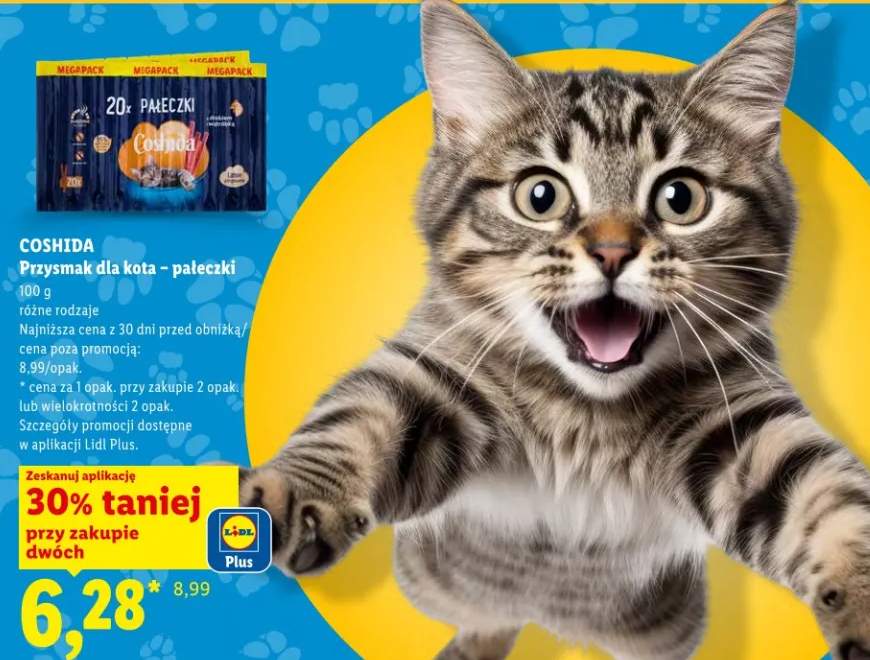 Przysmak dla kota - pałeczki