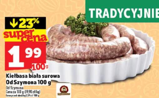 Kiełbasa biała surowa