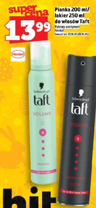 Pianka do włosów 200ml / lakier 250ml