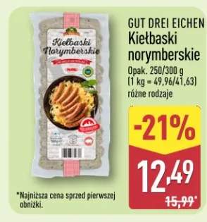 Kiełbaski norymberskie