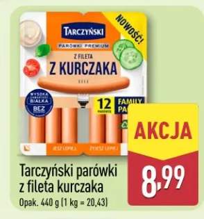 Parówki z fileta kurczaka