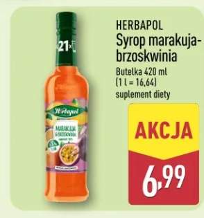 Syrop marakuja-brzoskwinia