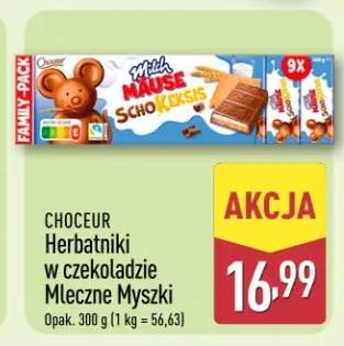 Herbatniki w czekoladzie Mleczne Myszki