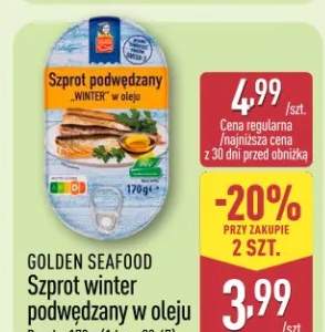 Szprot winter podwędzany w oleju