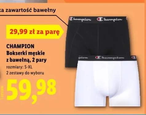 Bokserki męskie z bawełną, 2 pary