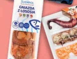 Gniazda z łososia wędzone