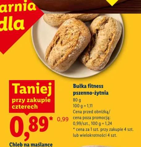 Bułka fitness pszenno-żytnia