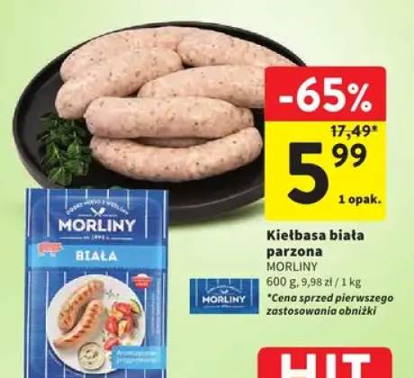 Kiełbasa biała parzona