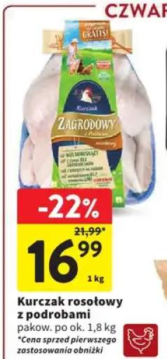 Kurczak rosołowy z podrobami