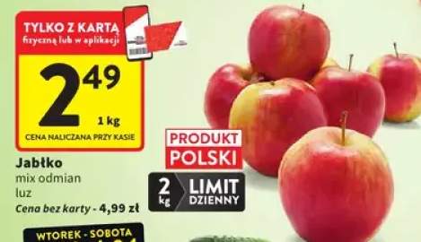 Jabłko mix odmian luz