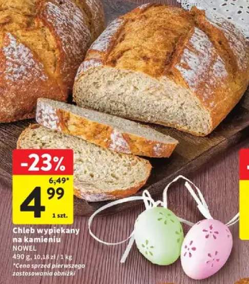 Chleb wypiekany na kamieniu Nowel