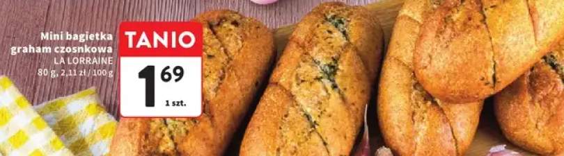 Mini bagietka graham czosnkowa La Lorraine
