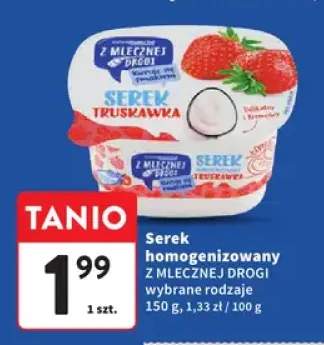 Serek homogenizowany różne rodzaje