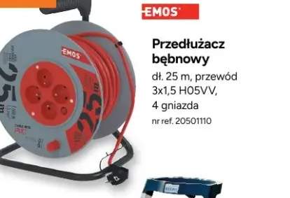 przedłużacz bębnowy