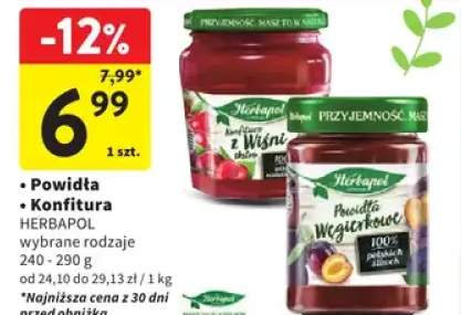 Powidła / Konfitura wybrane rodzaje