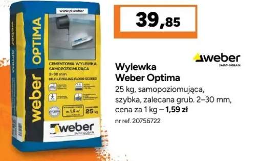 Wylewka samopoziomująca