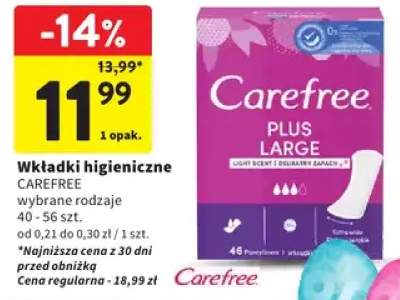 Wkładki higieniczne