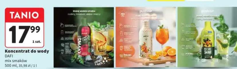 Koncentrat do wody mix smaków