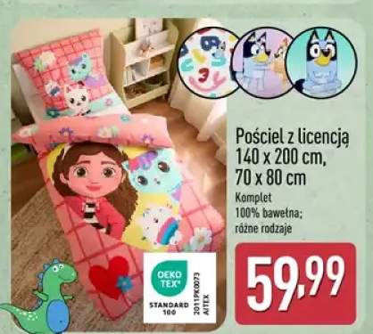 Pościel z licencją 140 x 200 cm, 70 x 80 cm