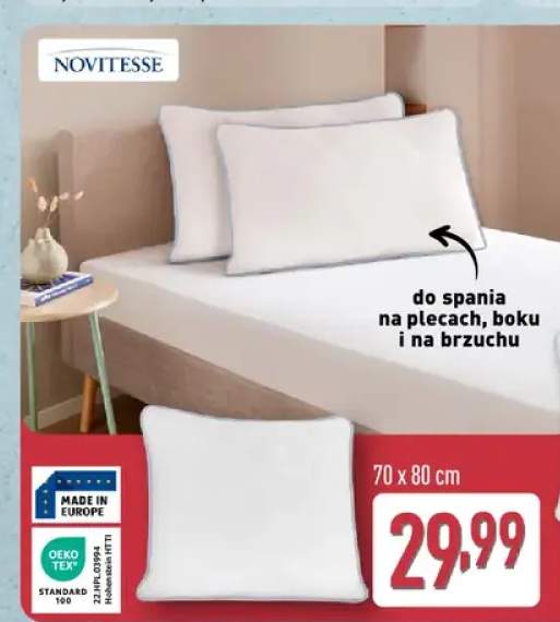 Poduszka antyalergiczna 70 x 80 cm