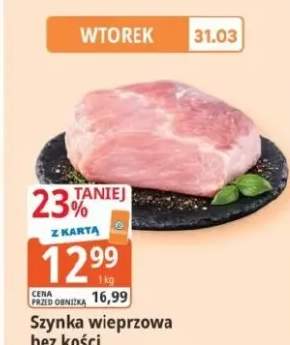 Szynka wieprzowa bez kości